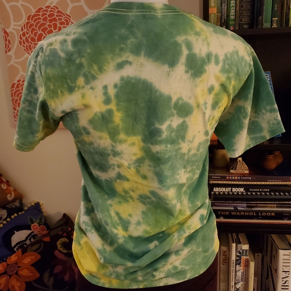 SOLD Lucky Leprechaun Tie Dye Tee - Picture 3 of 4